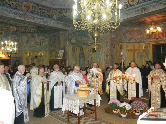 In biserica slujba de multumire