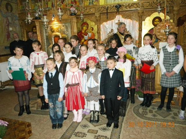 Copiii în zi de sarbatoare